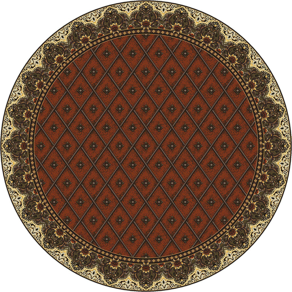 Peak Seeker - Chestnut-CabinRugs Southwestern Rugs Wildlife Rugs Lodge Rugs Aztec RugsSouthwest Rugs