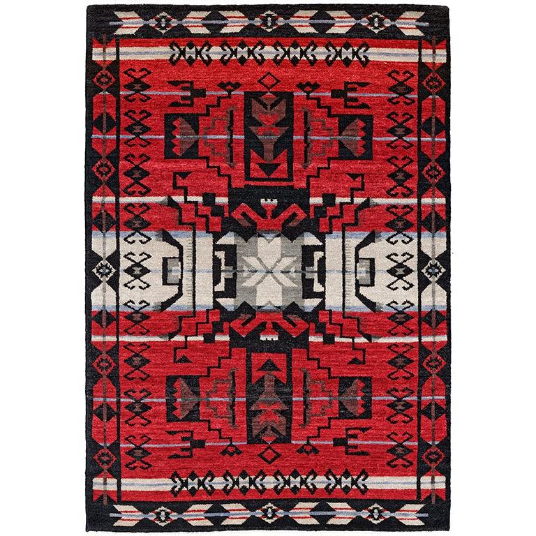 Pendleton Reserve Storm Cardinal - Red - Cabin Rugs