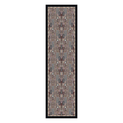 Persian Passage - Turquoise-CabinRugs Southwestern Rugs Wildlife Rugs Lodge Rugs Aztec RugsSouthwest Rugs