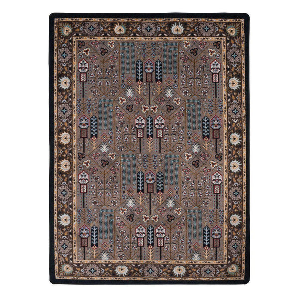 Persian Passage - Turquoise-CabinRugs Southwestern Rugs Wildlife Rugs Lodge Rugs Aztec RugsSouthwest Rugs