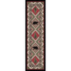 Picnic In The Forest - Pine-CabinRugs Southwestern Rugs Wildlife Rugs Lodge Rugs Aztec RugsSouthwest Rugs