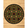 Picnic In The Forest - Woodland-CabinRugs Southwestern Rugs Wildlife Rugs Lodge Rugs Aztec RugsSouthwest Rugs