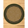 Pine Peak - Green-CabinRugs Southwestern Rugs Wildlife Rugs Lodge Rugs Aztec RugsSouthwest Rugs