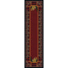 Plaid Outdoorsman-CabinRugs Southwestern Rugs Wildlife Rugs Lodge Rugs Aztec RugsSouthwest Rugs