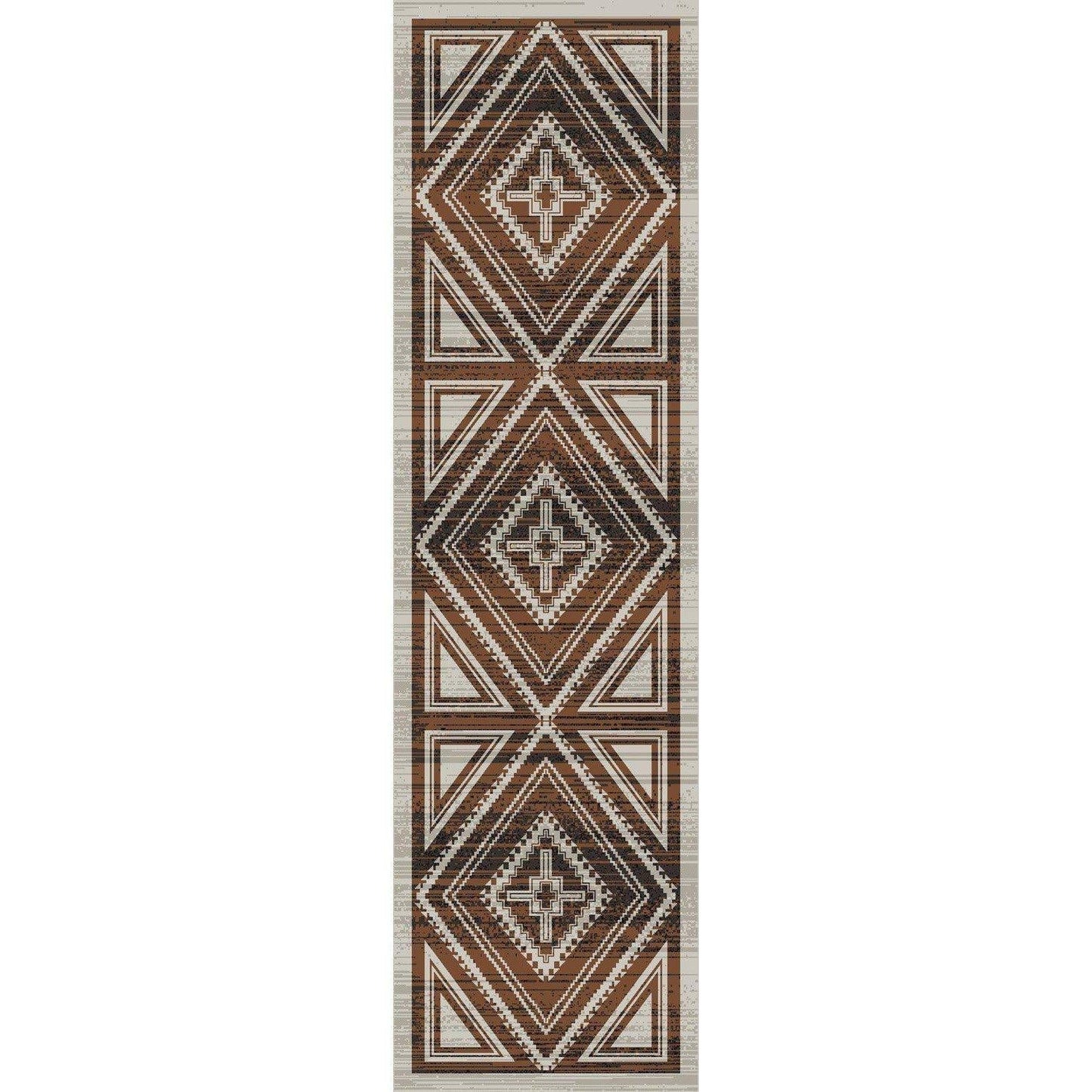Rim Shot - Earthen-CabinRugs Southwestern Rugs Wildlife Rugs Lodge Rugs Aztec RugsSouthwest Rugs