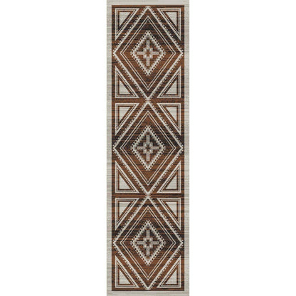 Rim Shot - Earthen-CabinRugs Southwestern Rugs Wildlife Rugs Lodge Rugs Aztec RugsSouthwest Rugs