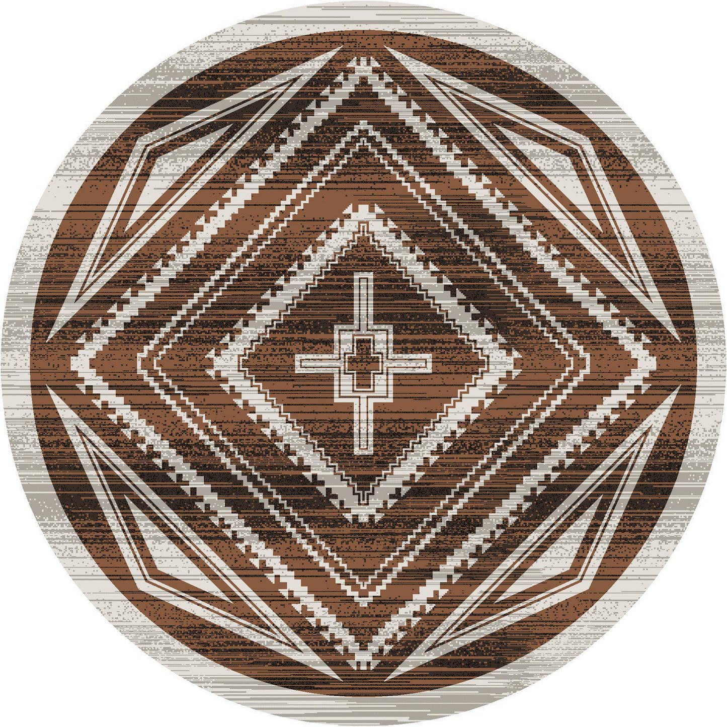 Rim Shot - Earthen-CabinRugs Southwestern Rugs Wildlife Rugs Lodge Rugs Aztec RugsSouthwest Rugs