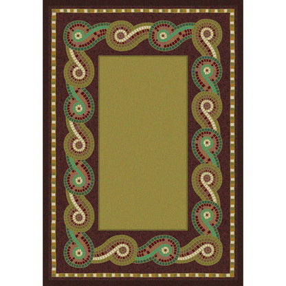 Roaring River-CabinRugs Southwestern Rugs Wildlife Rugs Lodge Rugs Aztec RugsSouthwest Rugs