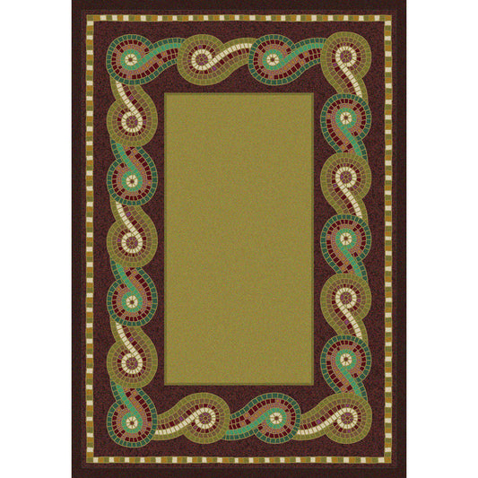 Roaring River-CabinRugs Southwestern Rugs Wildlife Rugs Lodge Rugs Aztec RugsSouthwest Rugs