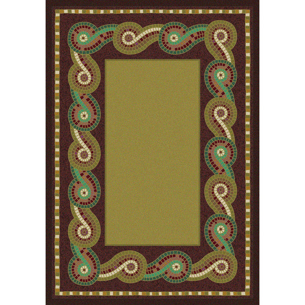 Roaring River-CabinRugs Southwestern Rugs Wildlife Rugs Lodge Rugs Aztec RugsSouthwest Rugs