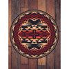 Rustic Crucifix - Burnt Red-CabinRugs Southwestern Rugs Wildlife Rugs Lodge Rugs Aztec RugsSouthwest Rugs