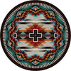 Rustic Crucifix - Electric-CabinRugs Southwestern Rugs Wildlife Rugs Lodge Rugs Aztec RugsSouthwest Rugs