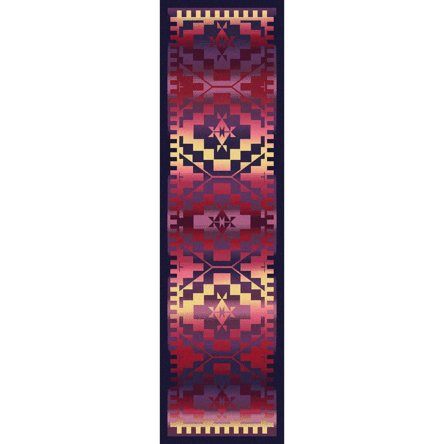 Rustic Crucifix - Sunset-CabinRugs Southwestern Rugs Wildlife Rugs Lodge Rugs Aztec RugsSouthwest Rugs