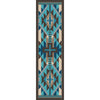 Rustic Crucifix - Turquoise Indigo-CabinRugs Southwestern Rugs Wildlife Rugs Lodge Rugs Aztec RugsSouthwest Rugs