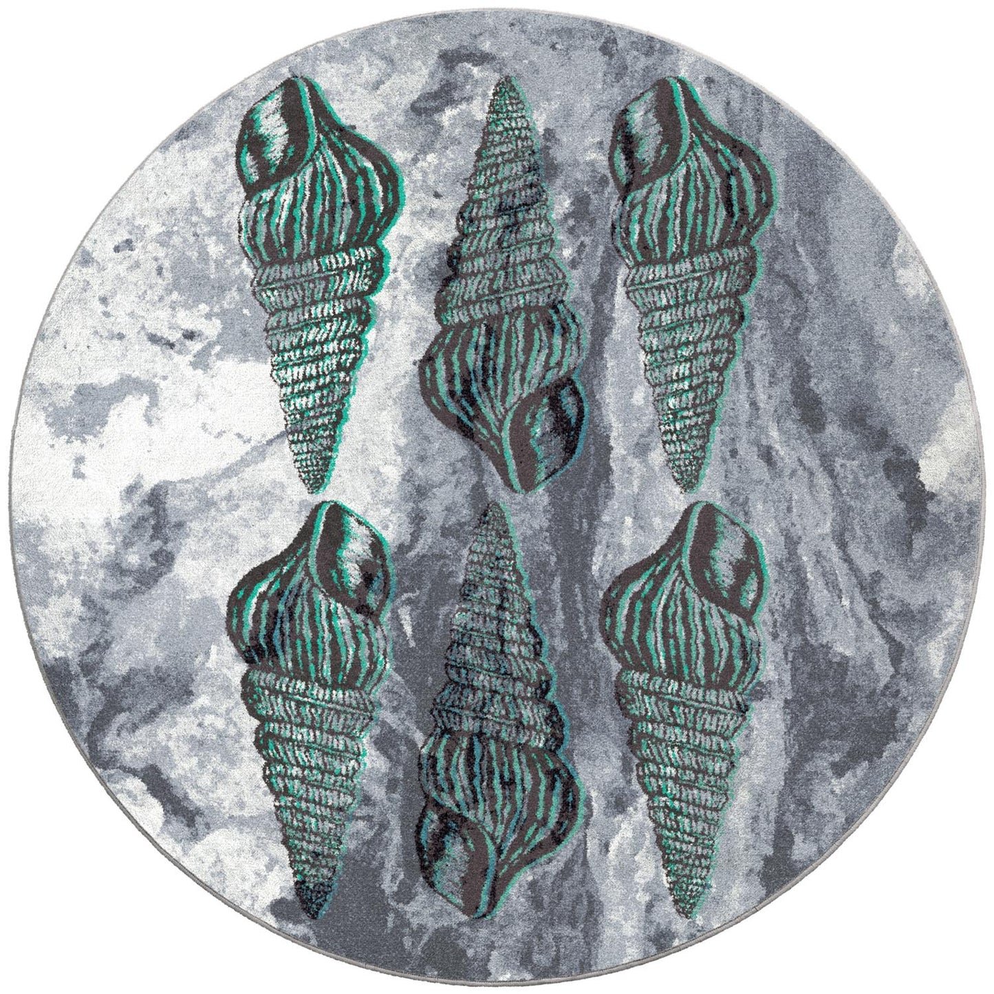 Sally Sold | Gray and Aqua