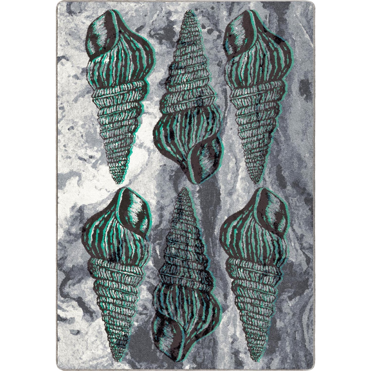 Sally Sold | Gray and Aqua