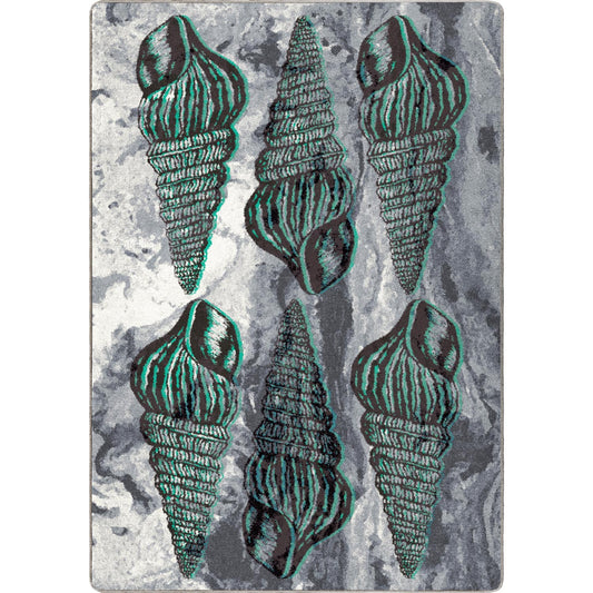 Sally Sold | Gray and Aqua