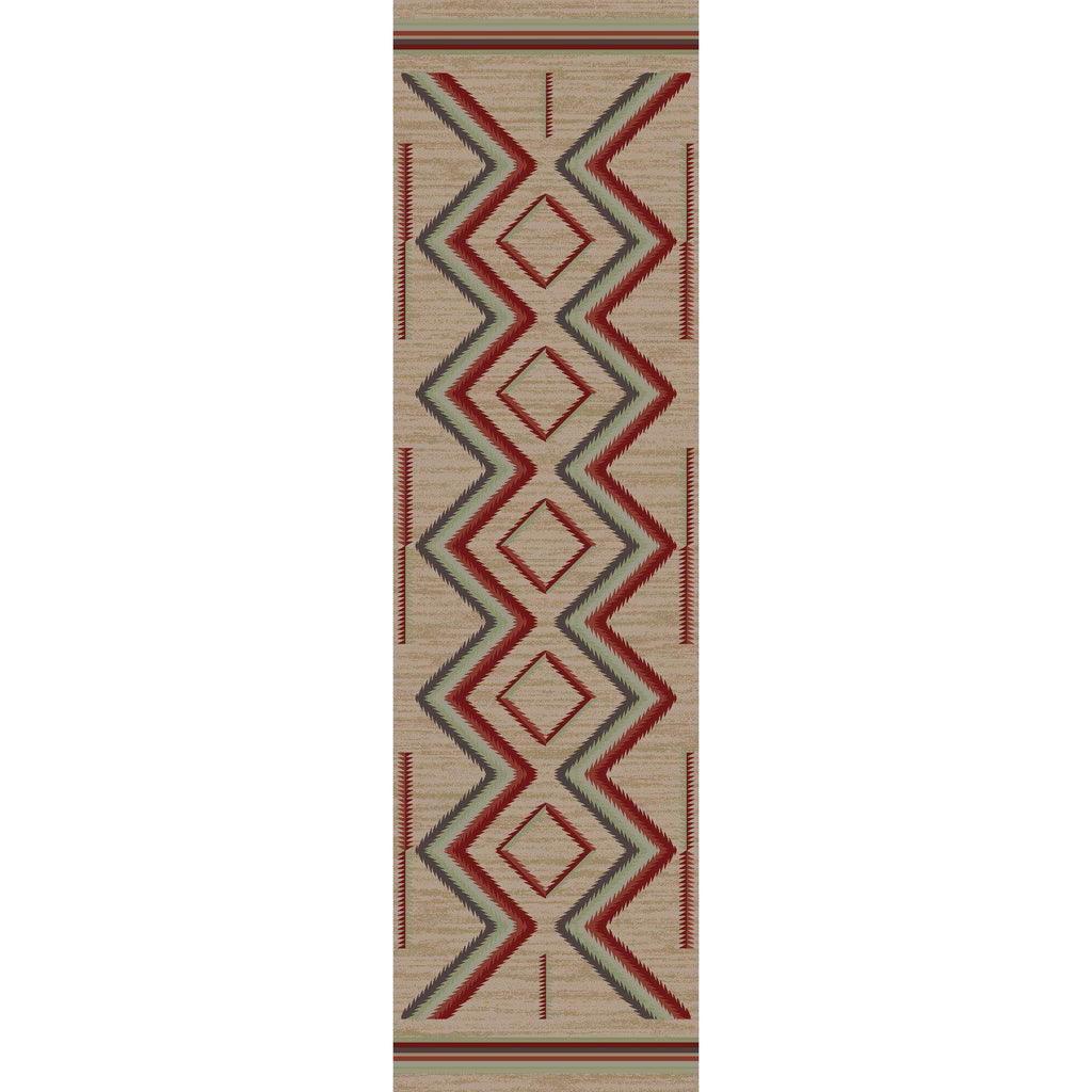 Sand Glass - Fall-CabinRugs Southwestern Rugs Wildlife Rugs Lodge Rugs Aztec RugsSouthwest Rugs