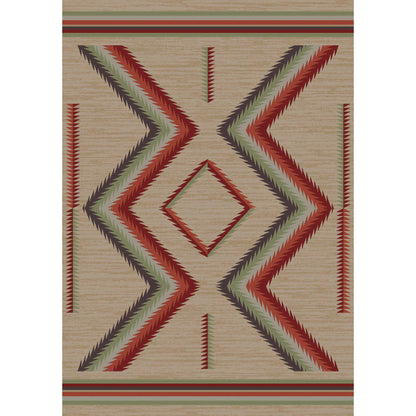 Sand Glass - Fall-CabinRugs Southwestern Rugs Wildlife Rugs Lodge Rugs Aztec RugsSouthwest Rugs