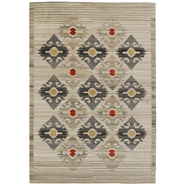 Santa Fe Madrid Beige - Cabin Rugs