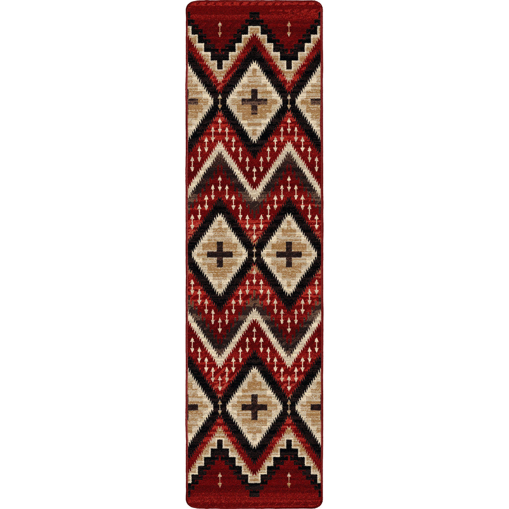 Seeker|Fire Brick Rug