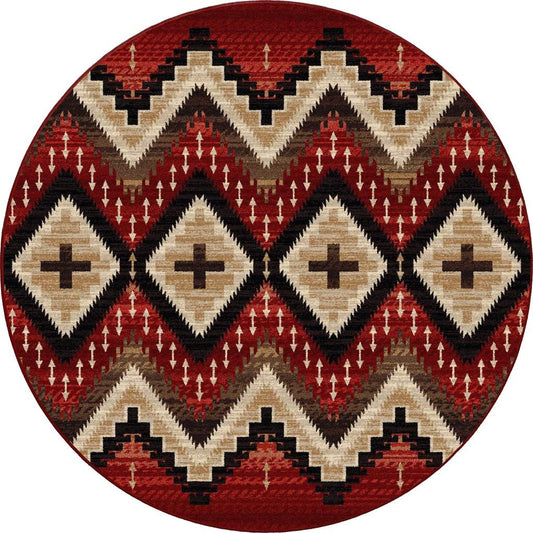 Seeker|Fire Brick Rug