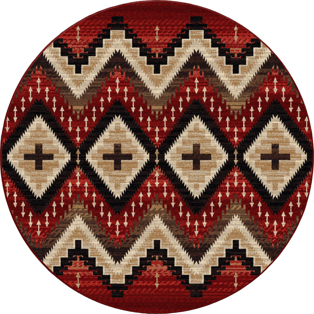 Seeker|Fire Brick Rug