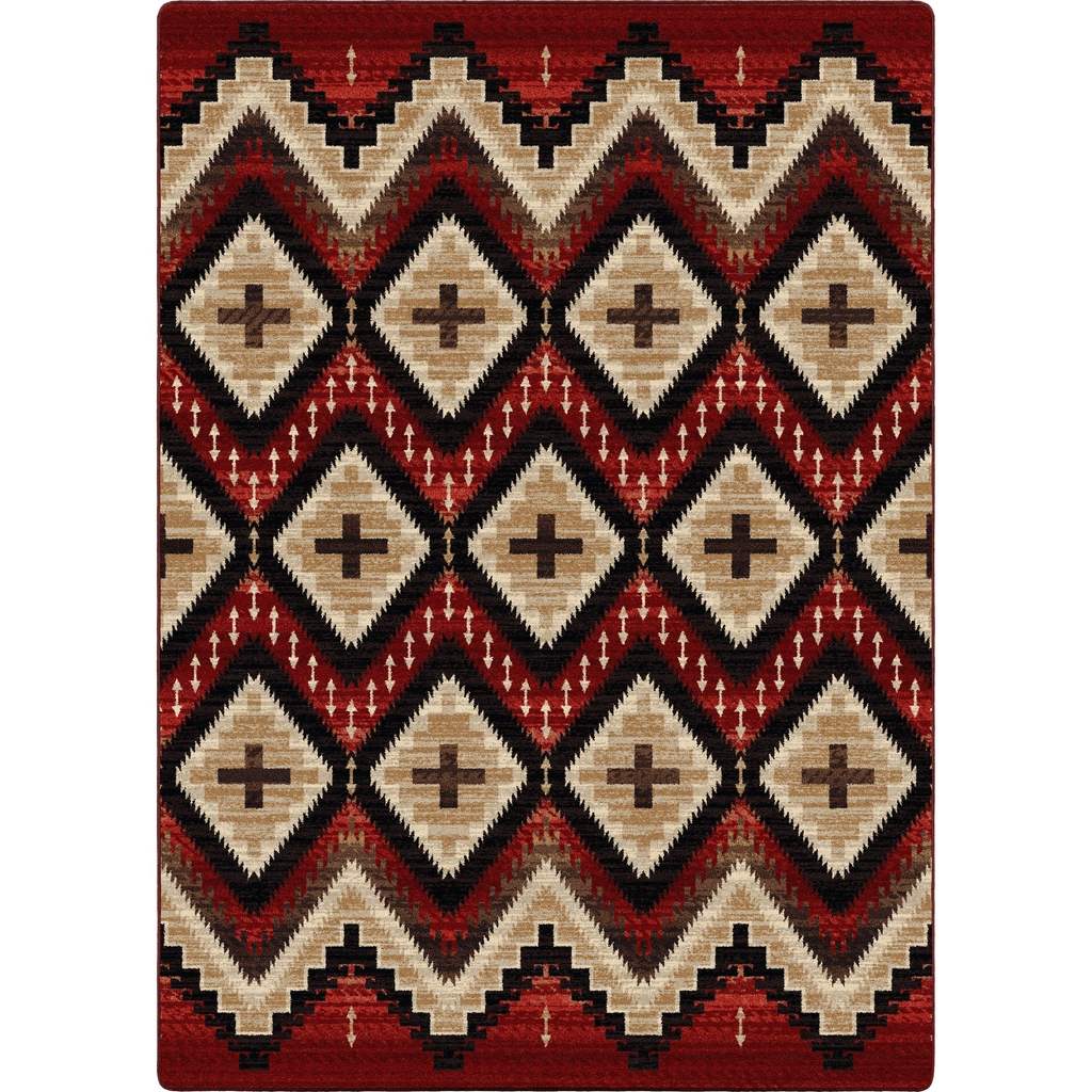 Seeker|Fire Brick Rug