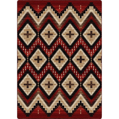 Seeker|Fire Brick Rug