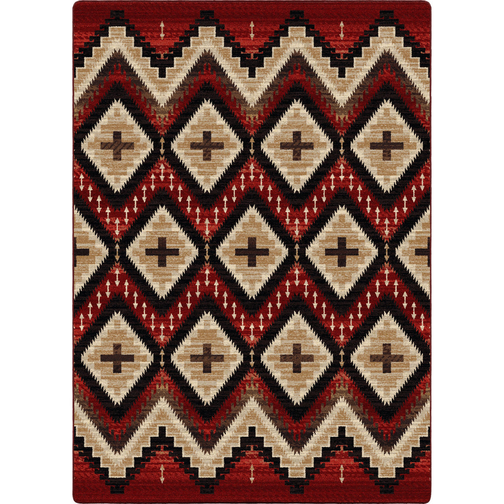 Seeker|Fire Brick Rug