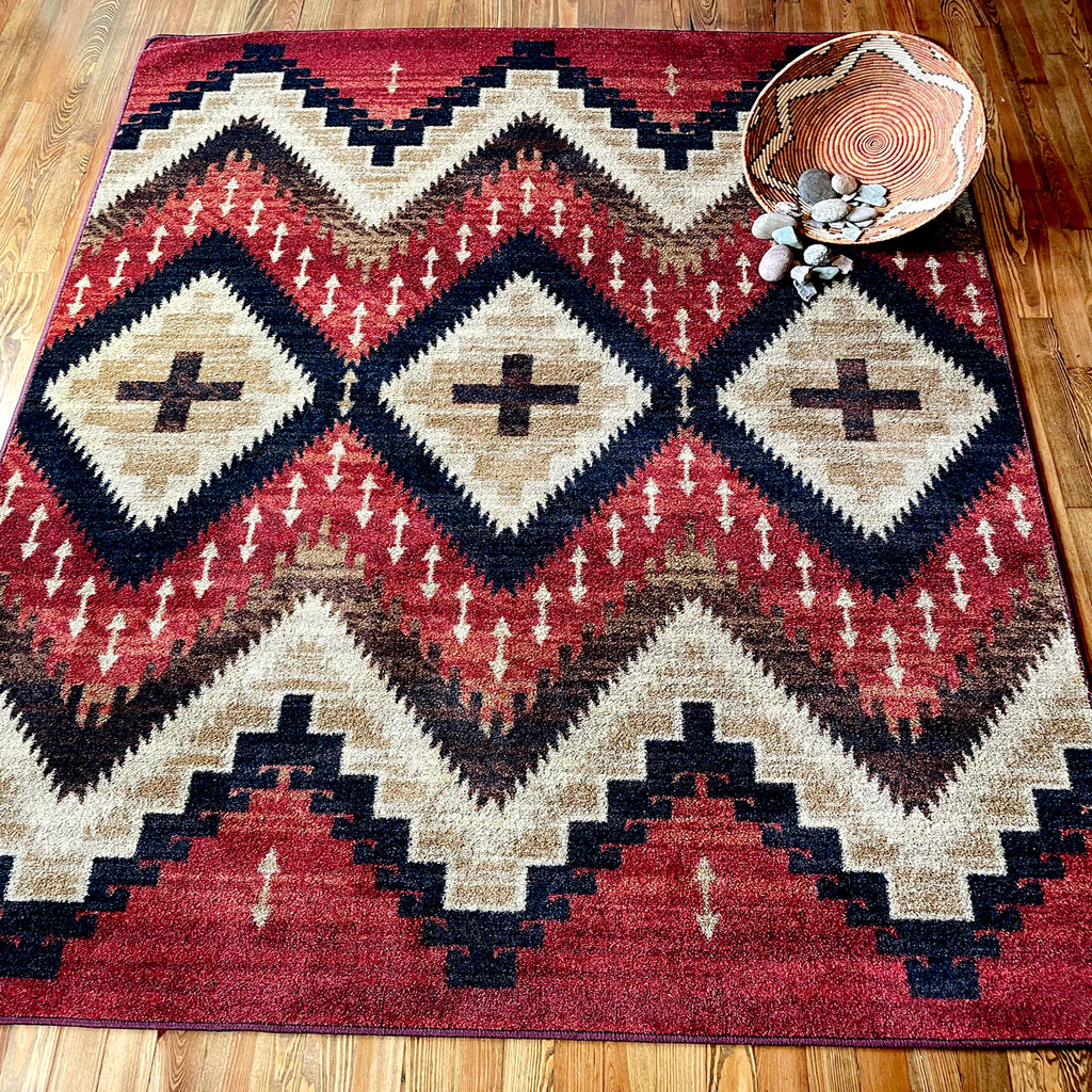 Seeker|Fire Brick Rug