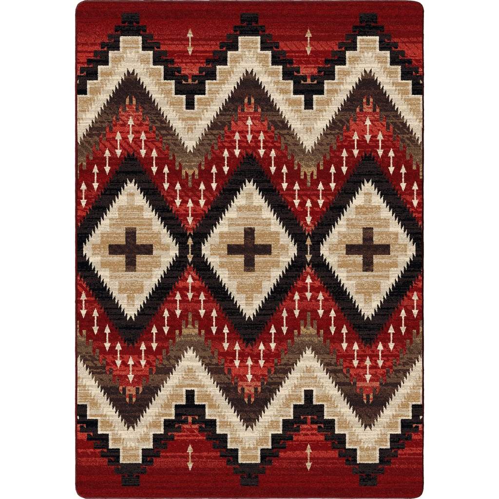 Seeker|Fire Brick Rug