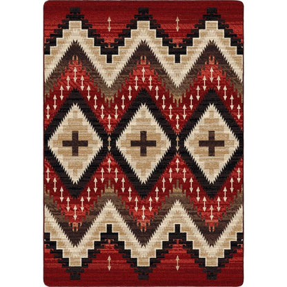 Seeker|Fire Brick Rug