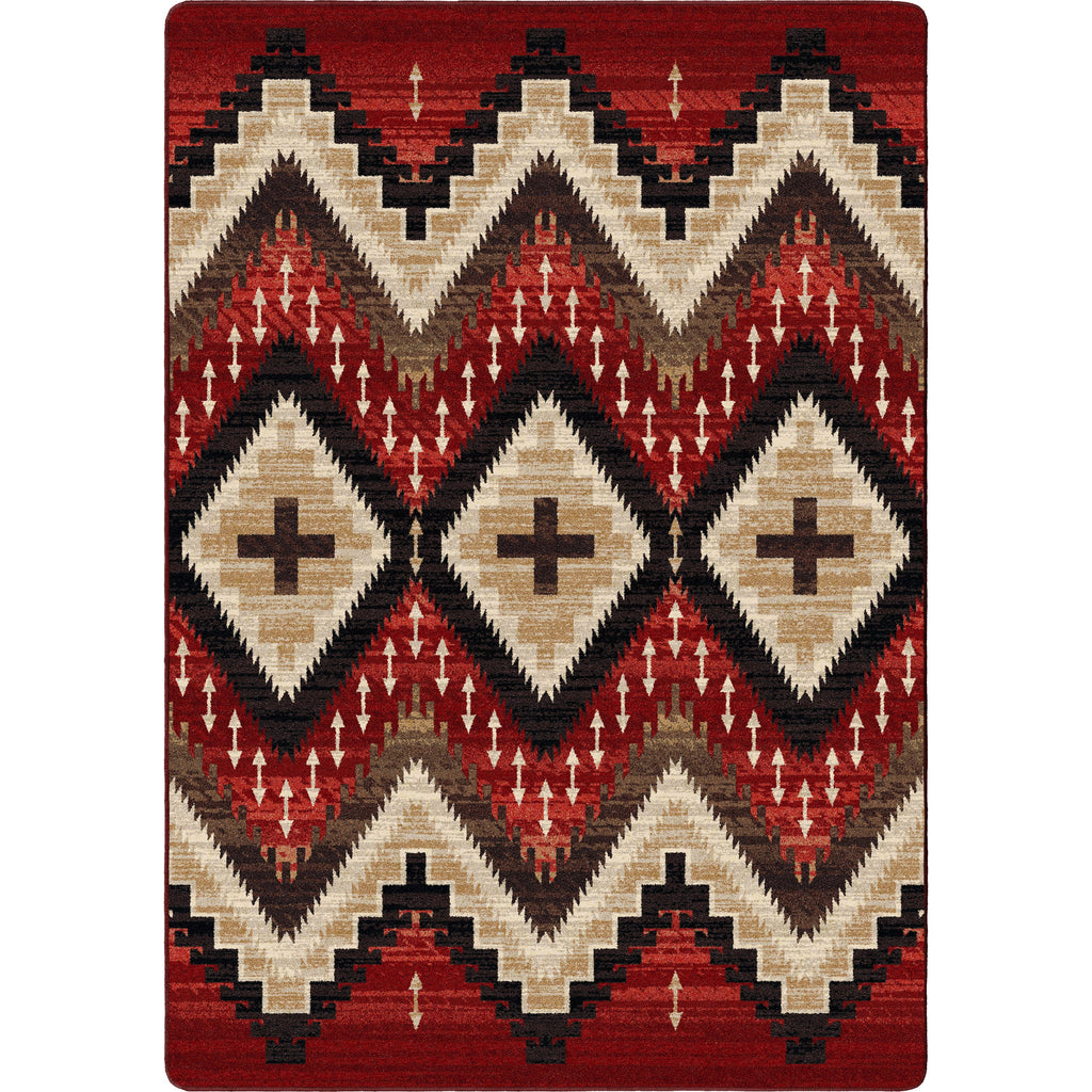 Seeker|Fire Brick Rug