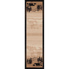 Shadow Bear-CabinRugs Southwestern Rugs Wildlife Rugs Lodge Rugs Aztec RugsSouthwest Rugs