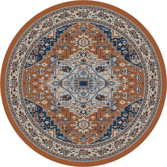 Silk Road - Caramel-CabinRugs Southwestern Rugs Wildlife Rugs Lodge Rugs Aztec RugsSouthwest Rugs