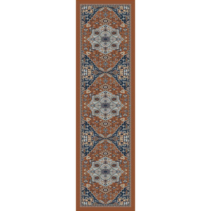 Silk Road - Caramel-CabinRugs Southwestern Rugs Wildlife Rugs Lodge Rugs Aztec RugsSouthwest Rugs