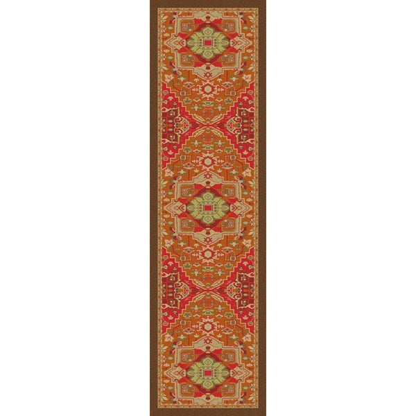 Silk Road - Glow-CabinRugs Southwestern Rugs Wildlife Rugs Lodge Rugs Aztec RugsSouthwest Rugs