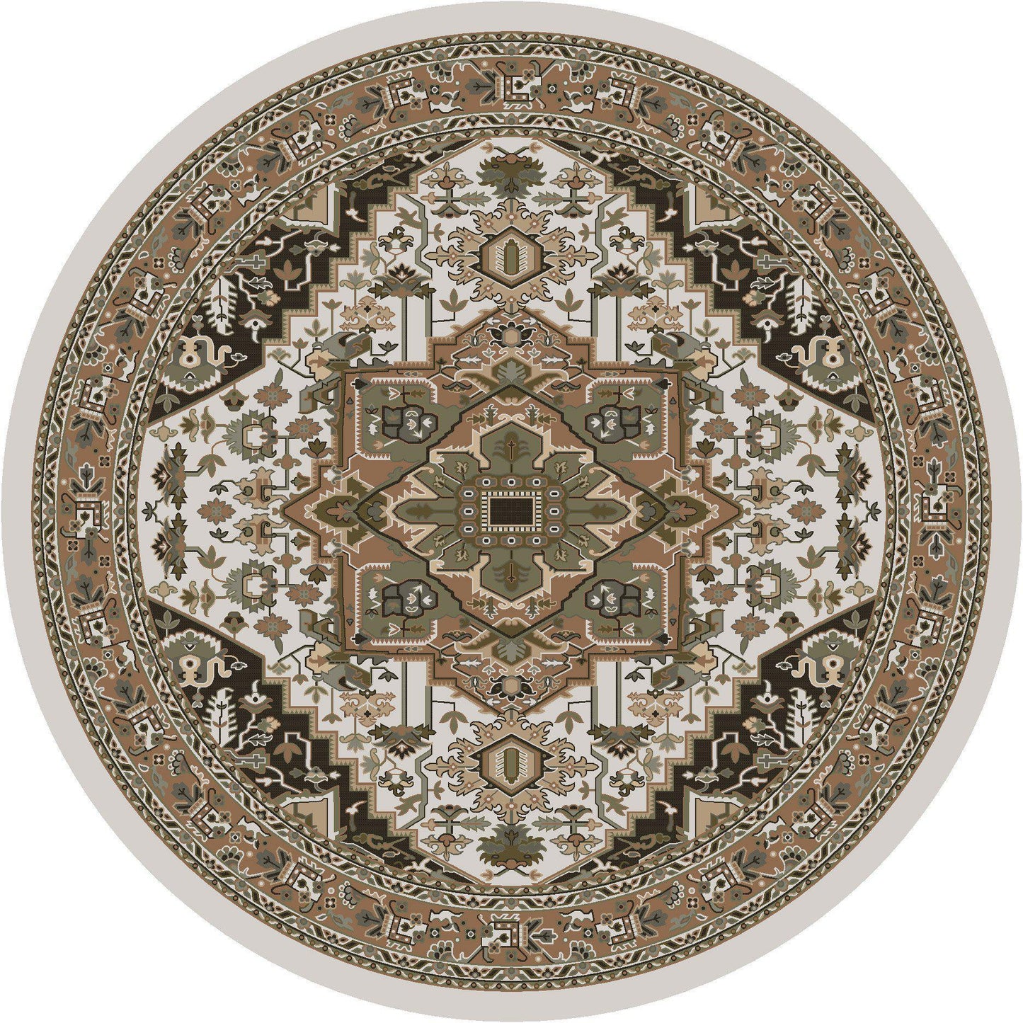 Silk Road - Voyage-CabinRugs Southwestern Rugs Wildlife Rugs Lodge Rugs Aztec RugsSouthwest Rugs