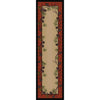 Simple Pines - Red Plaid-CabinRugs Southwestern Rugs Wildlife Rugs Lodge Rugs Aztec RugsSouthwest Rugs