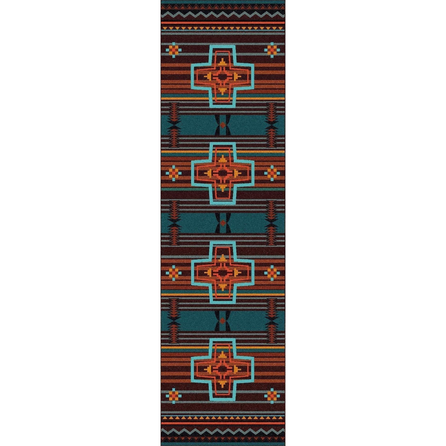 Southwest Abrazos - Sunset-CabinRugs Southwestern Rugs Wildlife Rugs Lodge Rugs Aztec RugsSouthwest Rugs