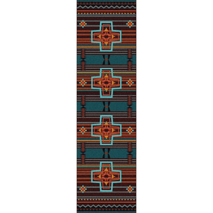 Southwest Abrazos - Sunset-CabinRugs Southwestern Rugs Wildlife Rugs Lodge Rugs Aztec RugsSouthwest Rugs