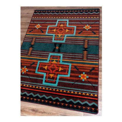 Southwest Abrazos - Sunset - Cabin Rugs