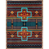 Southwest Abrazos - Sunset-CabinRugs Southwestern Rugs Wildlife Rugs Lodge Rugs Aztec RugsSouthwest Rugs