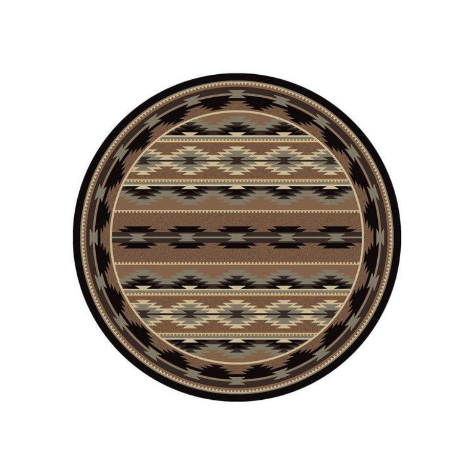 Southwest Medicine - Light-CabinRugs Southwestern Rugs Wildlife Rugs Lodge Rugs Aztec RugsSouthwest Rugs