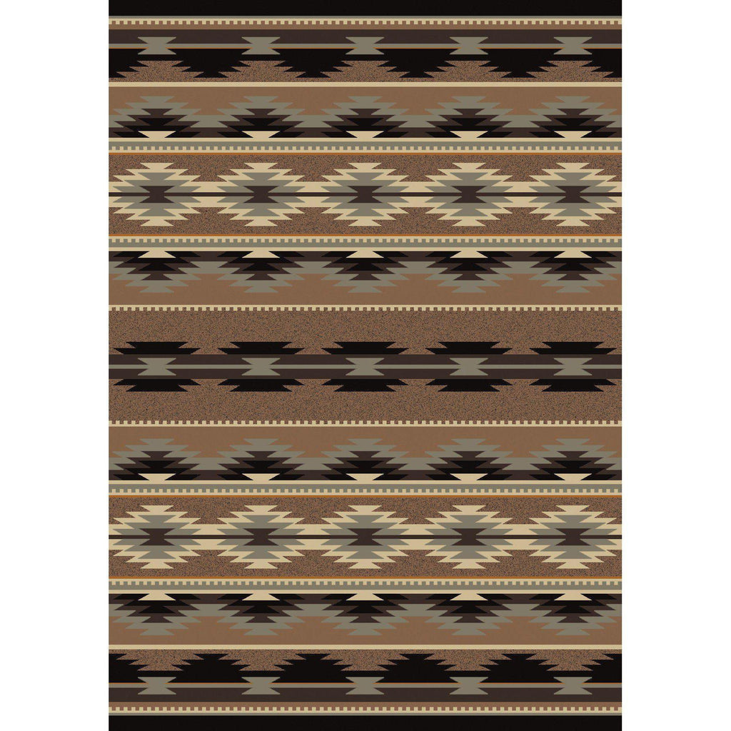 Southwest Medicine - Light-CabinRugs Southwestern Rugs Wildlife Rugs Lodge Rugs Aztec RugsSouthwest Rugs