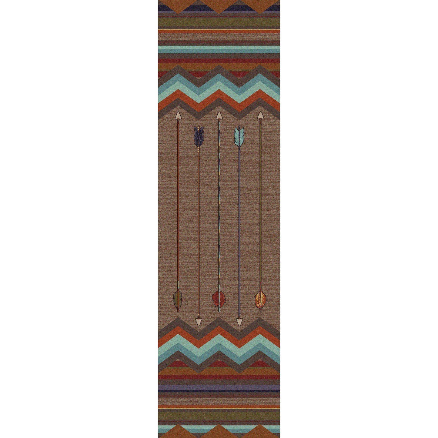 Southwest Rainbow - Rainbow-CabinRugs Southwestern Rugs Wildlife Rugs Lodge Rugs Aztec RugsSouthwest Rugs