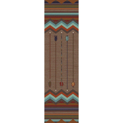 Southwest Rainbow - Rainbow-CabinRugs Southwestern Rugs Wildlife Rugs Lodge Rugs Aztec RugsSouthwest Rugs
