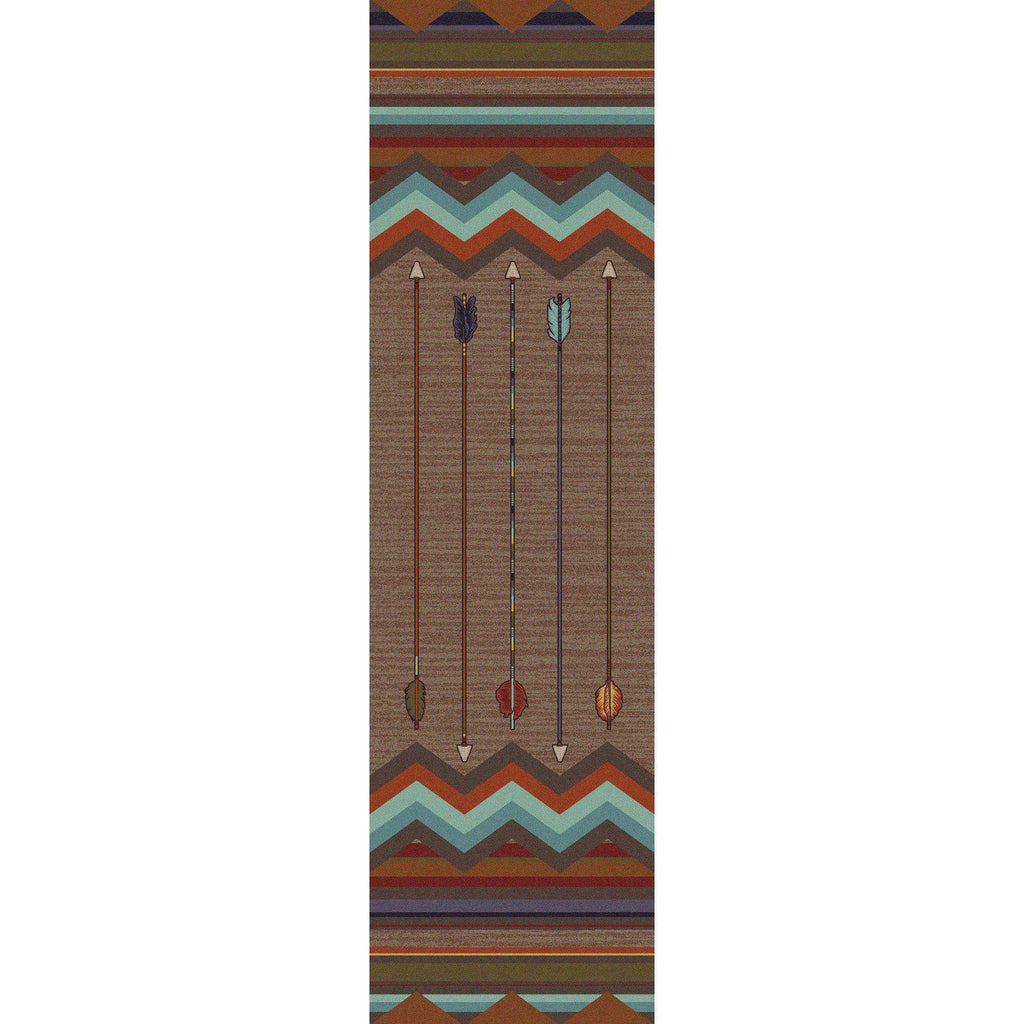 Southwest Rainbow - Rainbow-CabinRugs Southwestern Rugs Wildlife Rugs Lodge Rugs Aztec RugsSouthwest Rugs