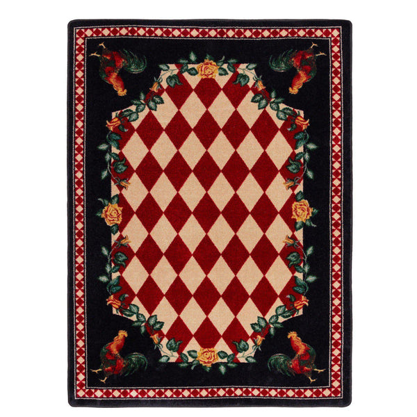 Southwestern Farm - Natural-CabinRugs Southwestern Rugs Wildlife Rugs Lodge Rugs Aztec RugsSouthwest Rugs